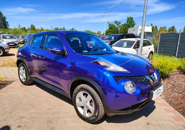 Nissan Juke cena 37500 przebieg: 117500, rok produkcji 2014 z Łaszczów małe 466